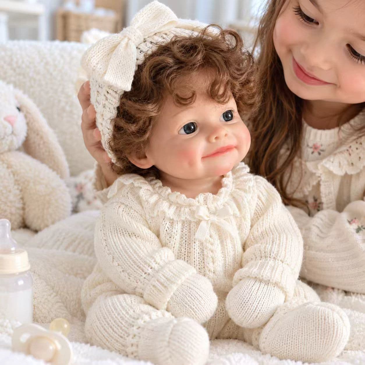 Model 012 – 18-Inch Platinum Silicone Reborn Baby Doll, image 4