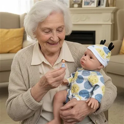 Loulou Sweet Moments – 16” Weighted Reborn Baby Doll